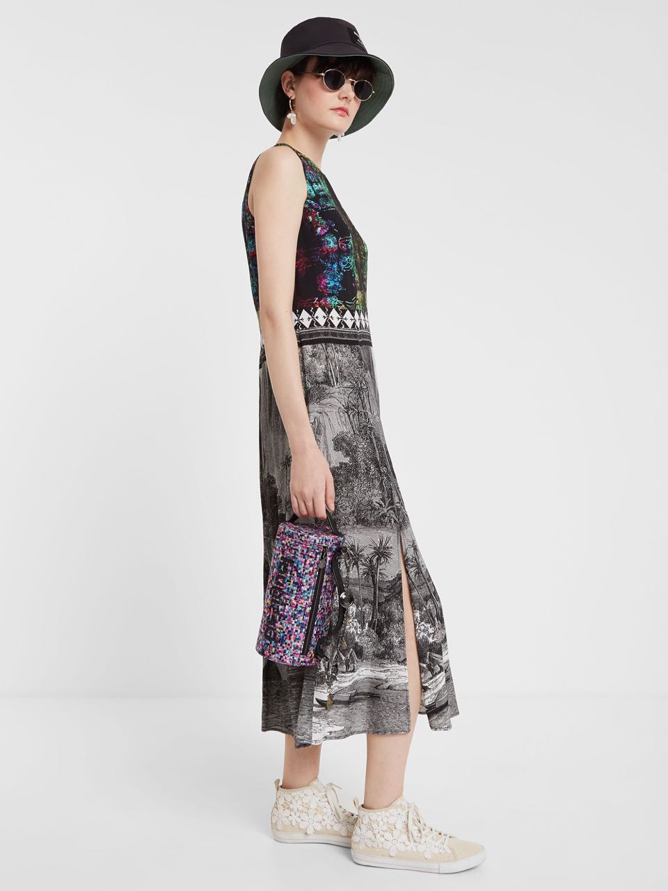 desigual long dress