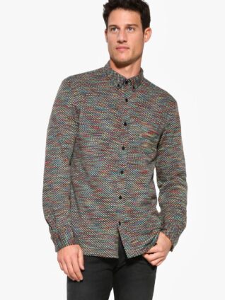 Desigual Men's Multi Colours Shirt "ISRA"
