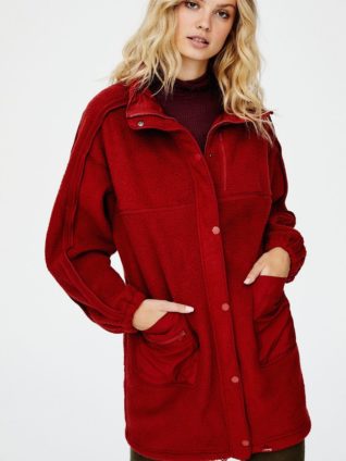 Free People "Glacier Fleece Jacket" (2 Colours)