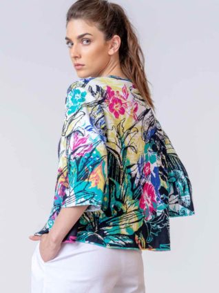 IVKO Printed Cardigan Floral Design 201223