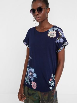 Desigual Flowers and Butterflies T-Shirt "Munich" (3 colours)