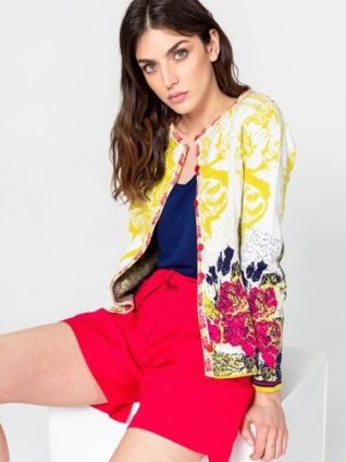 IVKO Cotton Cardigan Floral Pattern 201226