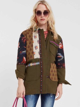 Desigual Patchwork Parka "Yukon"