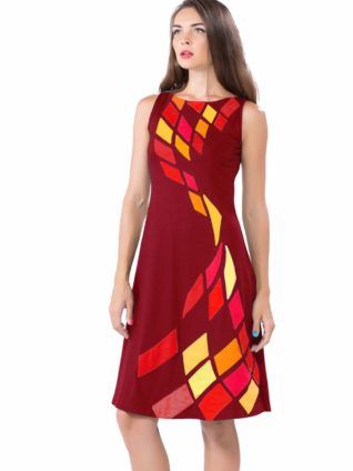 Pygmees Dress "Pecan" (Red)