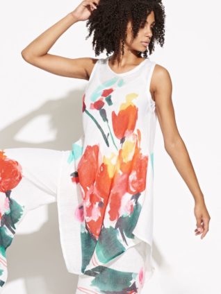 Banana Blue "Garden Party Linen Tunic"