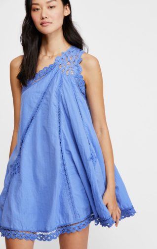 Free People "Billie Battenburg One-Shoulder Dress" (2 Colours)