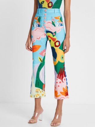 Desigual by Miranda Capri Pants "Masil"