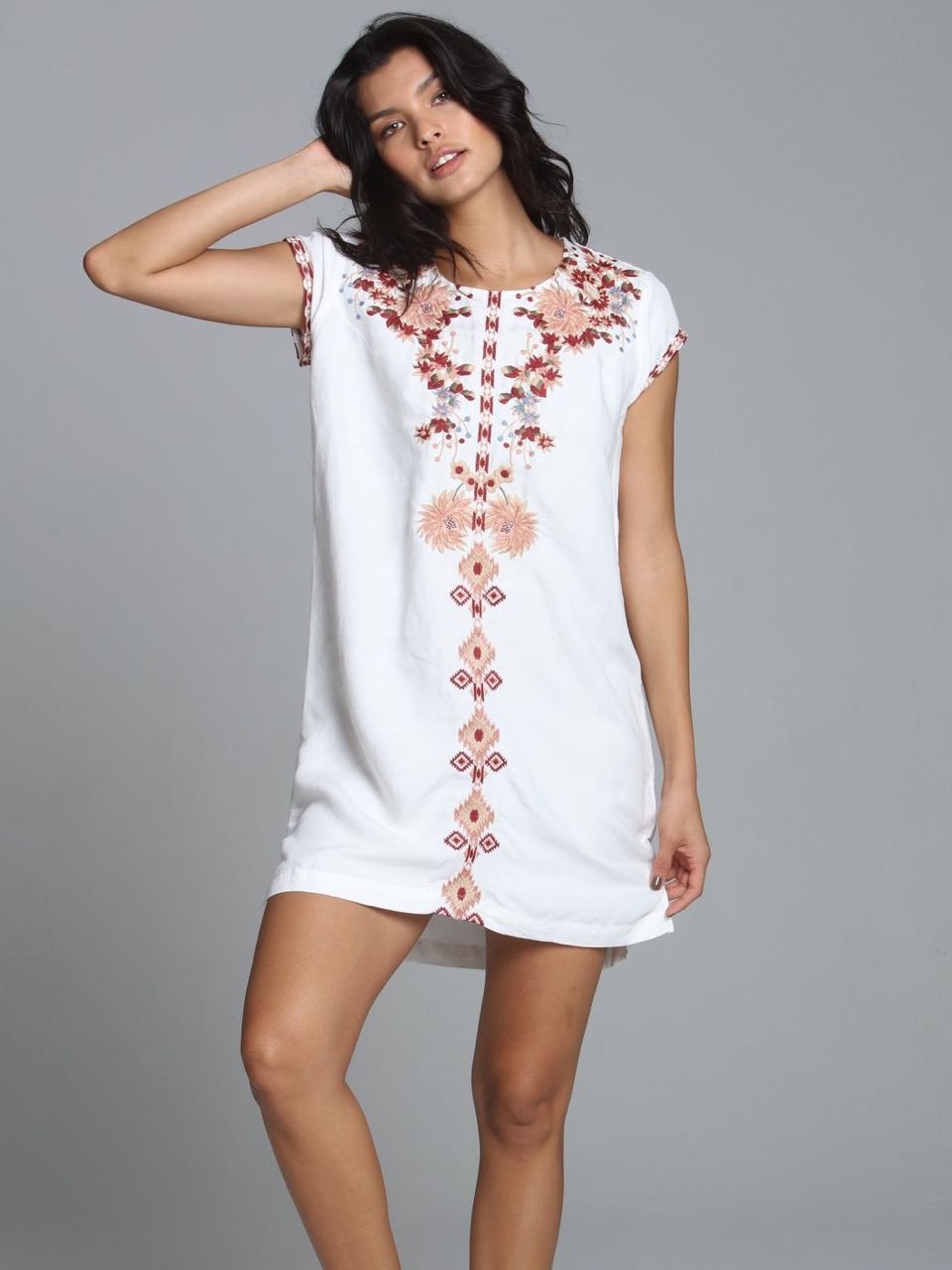 White Stuff Womens Sumire Woven Tunic (Multi)