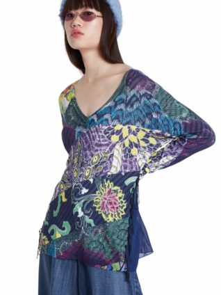 Desigual Patchwork Sweater "Helsinki"