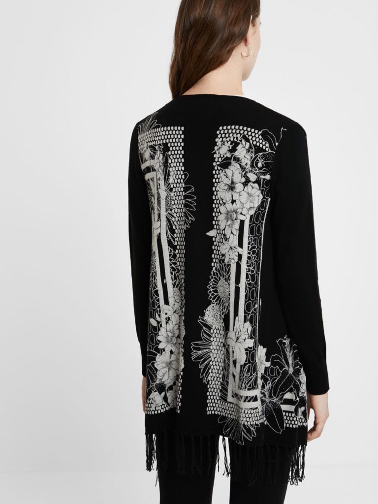 Desigual Black Cotton Women Sweater