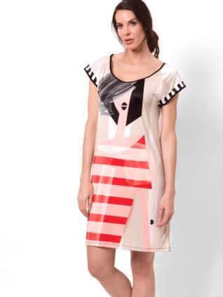 Volt T-Shirt Dress "Croisette RTC"