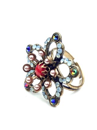 Michal Negrin Flower Ring 17635 (2 colours)