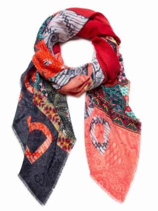 Desigual Scarf "Bali Butterfly"