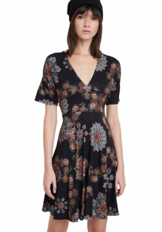 Desigual Floral Mandalas Dress "Gogo"