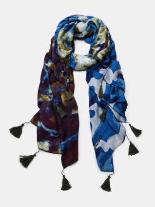 Desigual Viscose Scarf "Camu Camu"