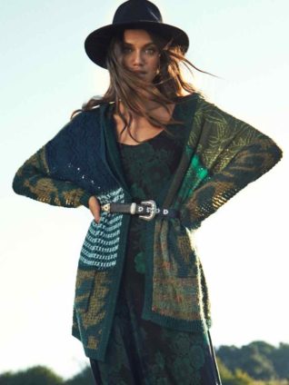Desigual Patch Cardigan "Constanza"