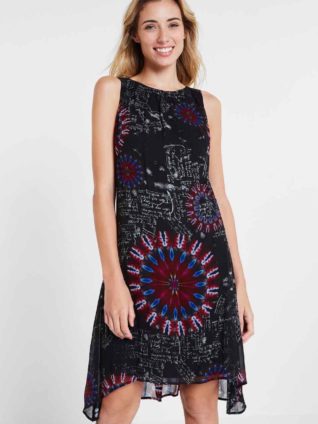 Desigual Asymmetric Galactic Dress "Sicilia"