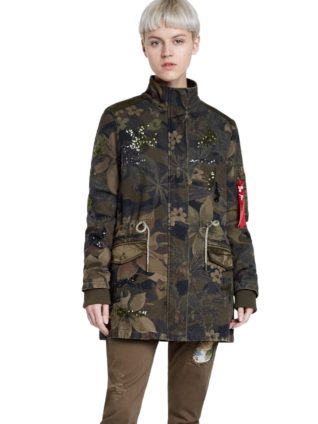 Desigual Camoflower Jacket "Wake"