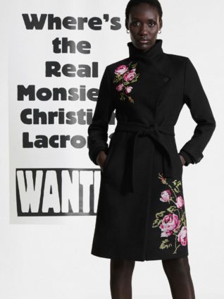 Desigual by C. Lacroix Long Coat "Jensen"