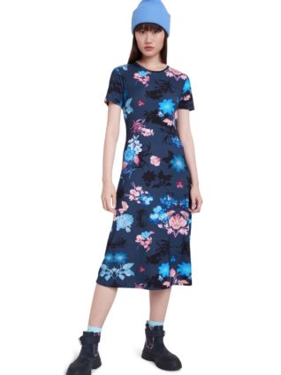 Desigual Floral T-Shirt Dress "Bouquet"