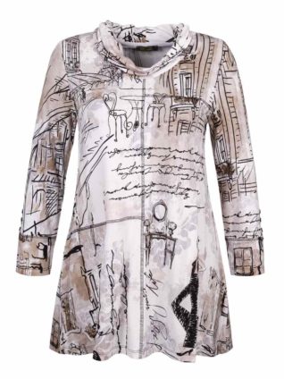 Dolcezza Tunic "Once in Paris 70132"