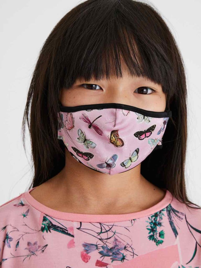 Desigual Unisex-Adult MASK_Lettering, Black, 1 Stück (1er Pack