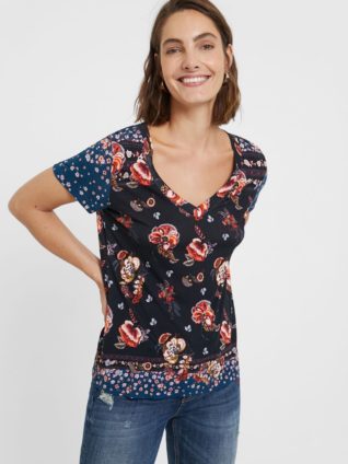 Desigual Floral T-Shirt "Antoine"