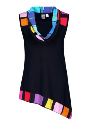 Dolcezza Asymmetric Tunic "Happiness 21613"