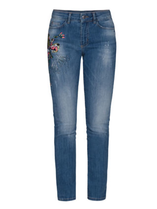 Dolcezza Jeans with Embroidery 21305