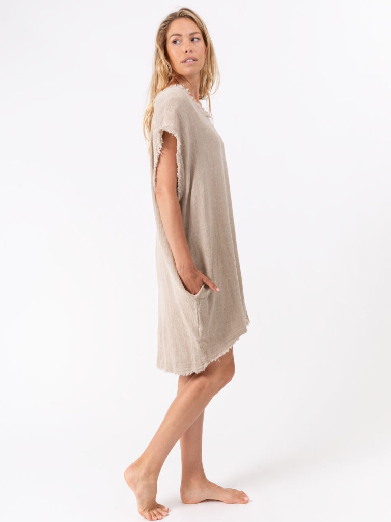 M Made in Italy Linen Cotton Dress 19/71316O Summer 2021