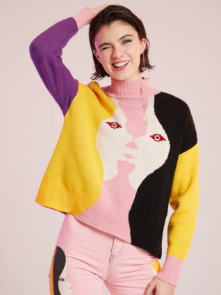Desigual by Miranda Sweater "El Beso"