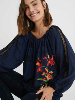 Desigual Floral Blouse "Carla"