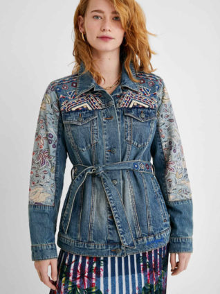 Desigual Boho Jean Jacket "Memphis"