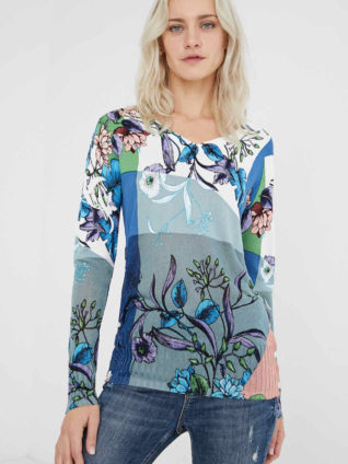 Desigual Floral Jumper "Volga"