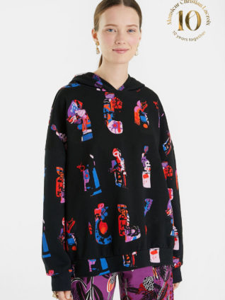 Desigual by C. Lacroix Hoodie "Fun"