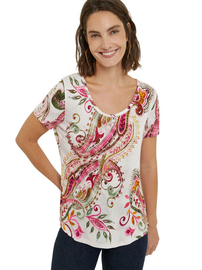 Buy Desigual Tops, Blouses and T-Shirts Online | Canada | USA | Europe