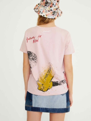 Women's Disney's Mickey Mouse splatter sweatshirt I Desigual.com