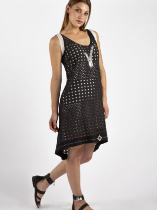 Elisa Cavaletti Laser Strap Dress (EJP212016305)