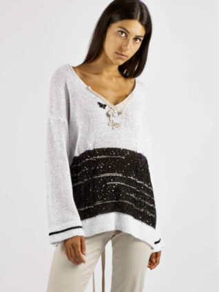 Elisa Cavaletti Knit Pullover (EJP214058600)