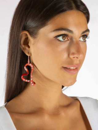 Elisa Cavaletti Heart Earrings ELP210507305 (3 colours)