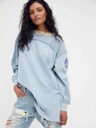 Free People "Petal Pushier Pullover"