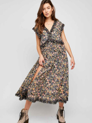 Free People "Milania Midi Dress" (2 Colours)