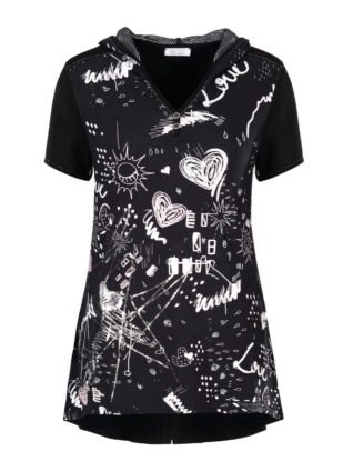 Dolcezza Hoodie Top "I Love Pink!" (21114)