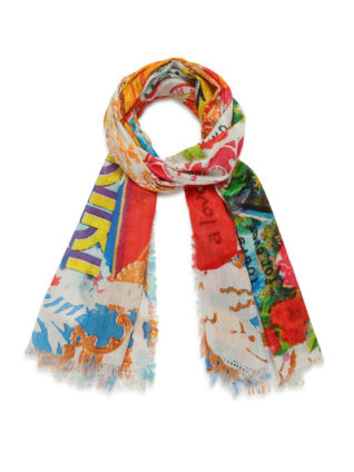 Desigual Rectangular Hawaiian Pareo "Craftpatch"