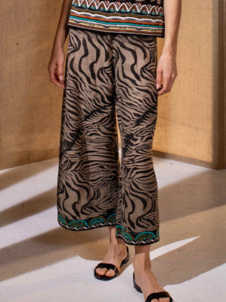 IVKO Jacquard Pants Animal Pattern 211670