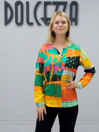 Dolcezza Blouse "Stowe in October 21654"
