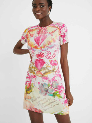 Desigual T-Shirt Dress "Tattoo"