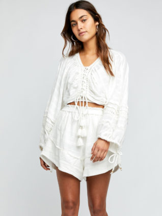 blouse and short set