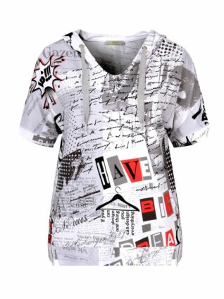 Dolcezza Hoodie "Vintage Newspaper 20162"