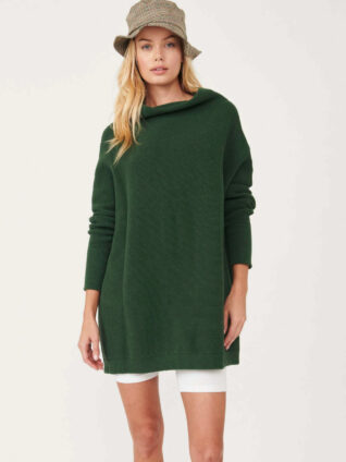 Free People "Ottoman Slouchy Tunic" (Aged Pine)